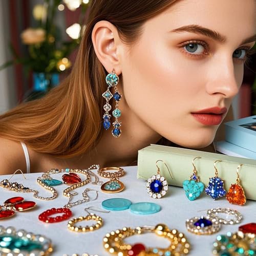 200 PCS/100 Pairs Earring Hooks Hypoallergenic 925 Sterling Silver Plated 18K Gold Tone Ear Wires Fish Hooks with 100 PCS Clear Silicone Earring Backs and 100 PCS Jump Rings for DIY Jewelry Making - color: 18K Gold