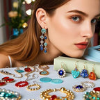 200 PCS/100 Pairs Earring Hooks Hypoallergenic 925 Sterling Silver Plated 18K Gold Tone Ear Wires Fish Hooks with 100 PCS Clear Silicone Earring Backs and 100 PCS Jump Rings for DIY Jewelry Making - color: 18K Gold