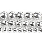 Song Xi Silver Hematite Beads 6mm for Jewelry Making Gemstone - color: Silver Hematite, size: 6mm