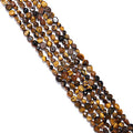 BEADIA Irregular Natural Tiger Eye Stone Loose Semi Gemstone Beads for Jewelry Making 5-8mm 38cm - color: Tiger Eye, size: 5-8mm 38cm
