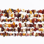 7-8mm Natural Mookaite Gemstone Chips Loose Beads Semi Precious for Jewelry Making DIY Handmade Craft Supplies 1 Strand per Bag Approxi 34" - color: Mookaite Chips