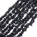 Chip Shells, 260pcs 5-8mm Irregular Beads with Holes, Black Shell & Onyx Chip Beads for Jewelry Making - color: Black