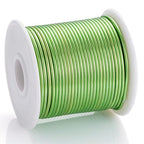 12 Gauge Light Green Aluminum Craft Wire (105FT) - Anodized for Jewelry Making, Beading Floral, Plant Gardening, Sculpting & Modeling Craft Wire (Light Green #8, 2mm) - color: Light Green #8