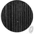 300pcs Natural Black Obsidian Heishi Spacer Beads 2x4mm Genuine Real Disc Stone Beading DIY Charm Smooth Loose Gemstone Beads for Jewelry Making Bracelets Necklaces Earrings Crafts - color: Black Obsidian