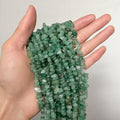 Natural Chip Stone Beads About 200pcs Green Aventurine Stones 5-8mm Irregular Gemstone Healing Crystal Loose Rocks for Bracelet Necklace Earrings Jewelry Making(Green Aventurine) - color: Green Aventurine