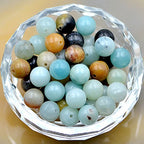 AD Beads Natural Gemstone Round Spacer Loose Beads (6mm 100pcs, Amazonite) - color: Amazonite, size: 6mm 100pcs