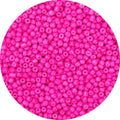 2000pcs Hot Pink Glass Seed Beads, Colorful Tiny 4mm Beads for Jewelry Making, Beading Supplies. - color: Hot Pink