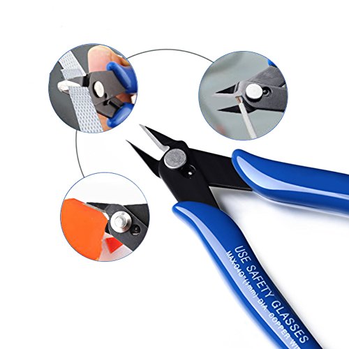 5Pcs/PACK 170 Flush Cutter Internal Spring Cutting Pliers Small wire cutters