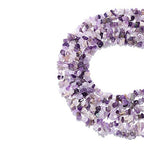 BEADIA Irregular Natural Amethyst Crystal Stone Loose Semi Gemstone Beads for Jewelry Making 5-8mm 80cm - color: Amethyst, size: 5-8mm 80cm