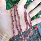 500pcs Czech Faceted Rondelle Crystal Glass Loose Beads 4mm Small Tiny Spacer Bulk Burgundy Red for DIY Craft Jewelry Making CCR411 - color: Burgundy, size: 4mm (0.16") - 500pcs
