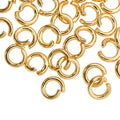 DanLingJewelry 200 pcs 304 Stainless Steel 19 Gauge Open Jump Rings 5mm for Jewelry Making DIY Golden Color - color: 200 pcs - ф5mm δ 1mm - Golden