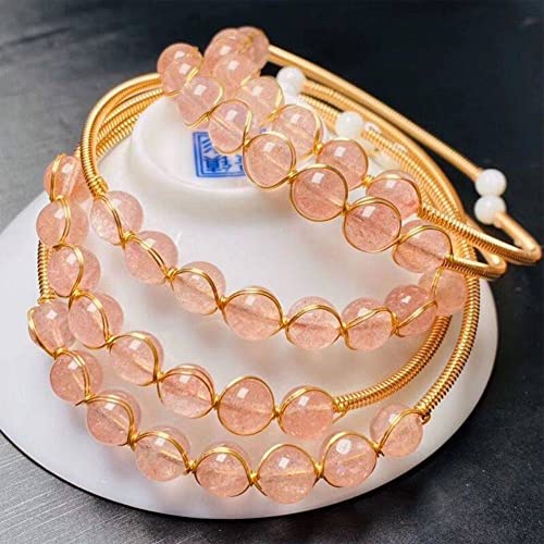 Pandahall 300 Loop Jewelry Wire Memory Steel Beading Wire Cuff Bangle Bracelet Jewelry Findings for Wire Wrap DIY Arts Crafts Making (23 Gauge, 115mm Diameter)