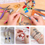 shynek Jewelry Making Kit - Adults Supplies with Tools, Wires, Findings & Charms for Making & Repair