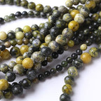 10MM Australian Jade Round Loose Beads Natural Gem Beads Crystal Energy Stone Beads for Jewelry Making DIY Bracelet Necklace - color: Australian jade, size: 10mm