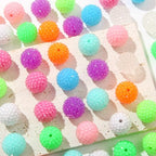20mm Rhinestone Beads Shine Disco Ball Beads Easter Chunky Bubblegum Beads Crystal Round Beads for Pen Bag Chain Jewelry Making(Style-4) - color: style-4