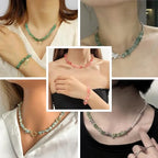 Ouubuuy Jewelry Making Kits for Adults Women with 1200pcs 20 Colors Crystals Beads,Natural Irregular Crystal Chips for DIY Jewelry Bracelet Earring Necklace Craft Making