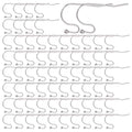 SUNNYCLUE 1 Box 160Pcs French Earring Hook French Earring Hooks Silver 316 Stainless Steel Earrings Hooks Earwires Fish Hook Ear Wires for Jewelry Making Accessories DIY Dangle Earrings Crafts - color: 160pcs Stainless Steel French Earring Hooks