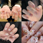 2000PCS Colorful Rhinestones Nail Art Charms Multi Shape Crystal Flat Back Nail Gems 3D Mini Heart Star Flower Nail Diamonds Kawaii Nail Crafts Acrylic Nail Rhinestone Diamonds for Women Nail - color: Mini-8