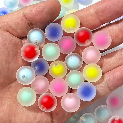 Mixed Lots Acrylic Candy Bead DIY Beading Hairband Bracelets Necklace Craft Embelishment (Mixed Colors-Candy) - color: Mixed Colors-Candy