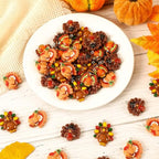Augshy 64 Pcs Fall Thanksgiving Turkey Charms Mini Resin Turkey Charm Beads Turkey Pendant Ornament for DIY Bracelet Necklace Jewelry Making - style: Turkey Style