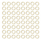 6MM 500PCS 14K Gold Jump Rings for Jewelry Making Non Tarnish Small Open Gold Filled Jump Rings for Necklace Earrings Bracelet Key Chains and DIY Craft - size: 6MM-500PCS