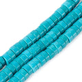 Craftdady 127Pcs Heishi Coin Natural Howlite Beads 6mm Tiny Flat Round Disc Spacer Beads Healing Chakra Loose Beads for Jewelry Bracelet Necklace Earring - color: Howlite, size: 6mm