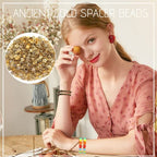 FEBSNOW Spacer Beads Caps, About 160Pcs Antique Gold Flower Beads Caps Bali Style Jewelry Making Metal Bead Caps for DIY Bracelet Necklace Earrings Making - color: Ancient Gold