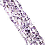 BEADIA Irregular Natural Amethyst Crystal Stone Loose Semi Gemstone Beads for Jewelry Making 5-8mm 80cm - color: Amethyst, size: 5-8mm 80cm
