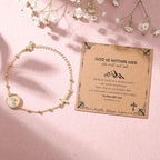 Cross Bracelet Gifts for Women Her - 14K Gold Plated Move Mountains Mustard Seed Cross Bracelet Faith Belief Bracelets Jewelry Gifts for Mom Girlfriend Bestie‌ Wife Mothers Day Birthday 8th Grade Graduate Graduation Anniversary‌ - style: Move Mountains Mu