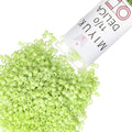 Miyuki Delica Seed Beads – Size 11/0 (1.6 mm), DB0876, Matte Opaque Chartreuse AB, 7.2 g, Approx. 1440 Beads, Made in Japan - color: DB0876 - Matte Opaque Chartreuse AB