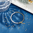UNICRAFTALE 80pcs Stainless Steel Spacer Beads Flower Spacer Beads Mini Metal Beads Golden Daisy Beads Flower Shaped Loose Beads Accessories for Bracelets Necklaces Jewelry Making - size: 3mm