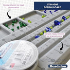 Beadalon Bead Boards for Jewelry Making - 46" Bead Board with Flocked Grey Surface, Bead Tray for Necklace & Bracelet Sizing, Ideal for Jewelry Designers, Beaders, Crafters - style: U Shape - 46 inch
