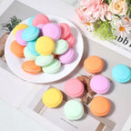 90 Pack Mini Macaron Boxes, Colorful Macaron Shaped Storage Containers for Jewelry, Pills, Beads, Travel Essentials & Craft Supplies - 6 Vibrant Colors