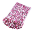 Blinginbox 50000pcs Flatback Rhinestones,Silver Backing Resin Non Hotfix Rhinestones Large Quantity Wholesale for Crafts Creative Design,Clothes,Makeup,Nail Art (2mm=0.08",Light Rose - color: Light Rose, size: 2mm=0.08"