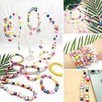 200pcs Bear Polymer Clay Beads, Mixed Charm Spacer Beads for Bracelet Necklace DIY Jewelry Making (Bear) - color: Bear