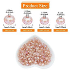 786pcs Crystal Glass Beads Crystal Spacer Beads Rondelle Glass Beads Briolette Beads Crystal Gemstone Beads for Bracelets Necklace Pendants Jewelry Making Supplies, 3mm,4mm,6mm,8mm(Aqua Pink AB) - color: Aqua Pink, size: 3mm,4mm,6mm,8mm