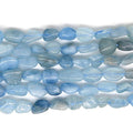 MJDCB Natural Irregular Shape Stone Beads 6-8mm Aquamarine Gemstone Energy Crystal for Jewelry Making Bracelet Necklace - color: Aquamarine
