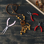 4.5 Inch Needle Nose Pliers - Small Jewelry Pliers with Comfort Grip Handles for Wire Wrapping Crafts & Jewelry Making