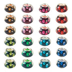 BB Beadthoven 50Pcs Mixed Color Dog Paw Print Resin Rondelle Spacer Beads for DIY Crafts, Jewelry Making, Necklace, Bracelet, Fairy Wands - color: Dog Paw Mixed Color