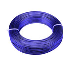 3mm Aluminum Craft Wire, 50 Feet 9 Gauge Bendable Anodized Metal Wire for Sculpting, Jewelry Making, Armature Making, Wire Weaving and Wrapping - size: 3mm, style: Blue