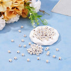 FASHEWELRY 500Pcs White Golden Letter Beads 4.5mm Square Alphabet Beads Acrylic Cube Letter B Beads for Friendship Bracelet Necklace Keychains Jewelry Making - color: Letter B
