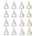 16-Pcs Crystal Jewelry Making Charms Silver Pendant Charm For Women Making Jewelry Crafts Rhinestone Charms - color: Shoe