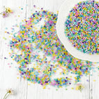 Macaron Color 3mm Seed Beads, 5200Pcs Glass Seed Beads Kit with Storage Box for DIY Necklace Bracelet Crafts - color: Macaron