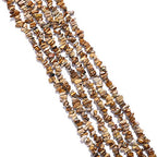 BEADIA Irregular Natural Brown Picture Jasper Stone Loose Semi Gemstone Beads for Jewelry Making 5-8mm 80cm - color: Brown Picture Jasper, size: 5-8mm 80cm