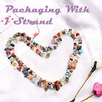 500 pcs Natural Chip Stone Beads, Beach Stone 5-8 mm Irregular Gemstones Healing Crystal Loose Rocks Bead Hole Drilled for Jewelry Making Bracelet - color: Beach Stone