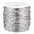 BENECREAT 459 Feet 23 Gauge Single Strand Beading Wire, Stainless Steel Craft Jewelry Beading Wire for Crafts, Jewelry Making, Sculpture Frame - color: Single Strand, size: 23 Gauge