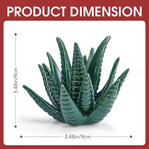 PUDDING CABIN Succulent Ring Holder, Ring Stand, Ring Display & Organizer, Cactus Aesthetic Preppy Room Decor, Birthday Gift for Women Friends, Christmas Green Room Decor - style: Cactus
