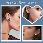 SUNNYCLUE 1 Box 30Pcs 3 Colors Clip on Earrings Findings Round Flat Back Earring Clips Stainless Steel Earring Converters Non-Pierced Earring Settings for Women Adults Jewelry Making DIY Crafts - color: 30pcs 3 Colors Stainless Steel Earring Converters