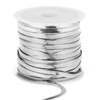 33 Feet Stainless Steel Snake Chains Roll, 3mm 304 Stainless Steel Flat Snake Chain Bulk Spool for Jewelry Making DIY Craft - color: 3.0mm Stainless Steel Flat Snake Chains
