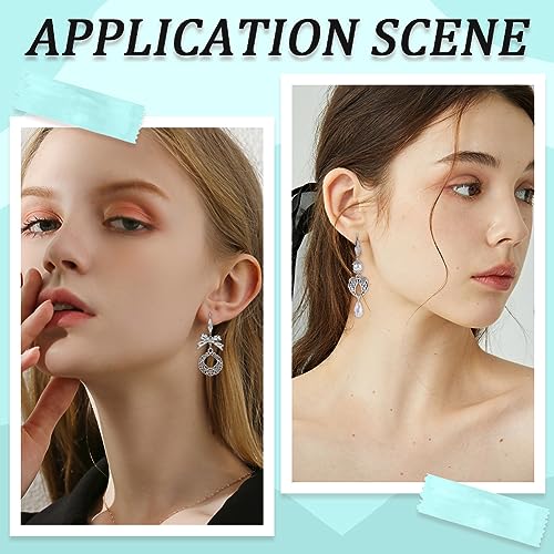 SUNNYCLUE 1 Box 80Pcs Earring Hooks Stainless Steel Earring Findings Earring Hook with Loops Ear Wires Wide Fish Hooks French Earring Hooks for Pierced Ears Jewelry Making Supplies Hypoallergenic - color: 80pcs Stainless Steel Drop Shaped Earring Hooks